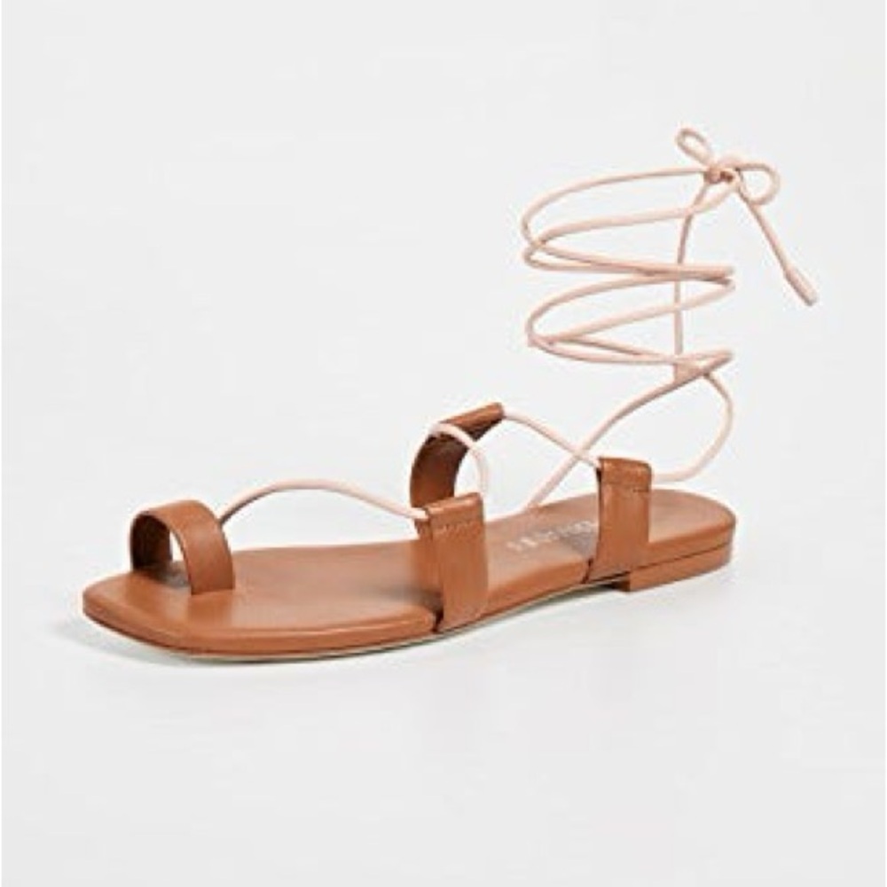 Zimmermann Tan Lace Up Sandals - Sz. 40 - Picture 5 of 16